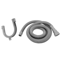 2.5M Machine Dishwasher Drain Hose Extension Washing Pipe with Bracket Set