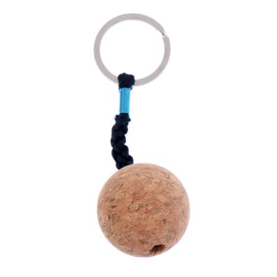 LazaraLife Cork Ball Keychain,คีย์ลอย Buoy พวงกุญแจกุญแจสำหรับกีฬาน้ำ