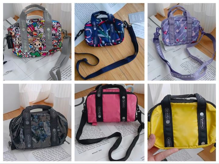 lesportsac-2023-แบรนด์ร่วมใหม่กระเป๋าสะพายกระเป๋าสะพายกระเป๋าถือ3501