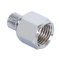 1x Mini Airbrush Air Hose Adapter Connector 1/4 BSP Female to 1/8 BSP Male Spray Gun Air Hose Quick Coupler Adaptor