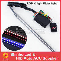 High Power 5050 DIY 7 Color RGB Strobe Flash Knight Rider Light Waterproof 48 LED147 Modes Warning LED Strip With Remote Control