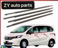 แถบพลาสติกซีลหน้าต่างรถยนต์ ด้านนอก สําหรับ honda freed 2009 2010 2011 2012 2013 2014 2015