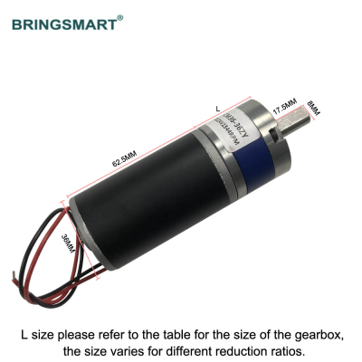 Bringsmart 36 มม.โลหะดาวเคราะห์เกียร์มอเตอร์ Micro เกียร์ DC มอเตอร์เหล็กมอเตอร์แรงบิดขนาดใหญ่ 12V 24V แรงบิดขนาดใหญ่-dliqnzmdjasfg