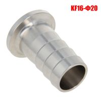 Clamp Hose Barb Adapter Flange Tube Pipe Fitting Coupler Connector Sanitary Fitting KF16-Φ10 KF16-Φ13 KF16-Φ16 KF16-Φ20 KF16