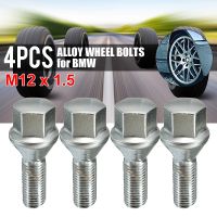 【ใหม่】1/4/16/20PCS รถสลักเกลียวล้อ Lug Stud Alloy M12x1.5mm สำหรับ BMW 3-Series E21 E30 E36 E46 E90 E92 E93