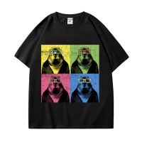 Fashion New Style Capybara Print T Shirt Men Women Hip Hop Vintage 100%cotton T-shirt Summer Street Casual Oversized T-shirts