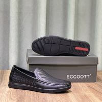 Original Ecco Mens outdoors Fashion Casual shoes work shoes leather shoes LY70301