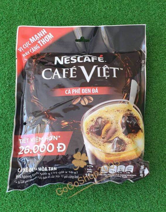【Vietnam】NESCAFE Cafe Viet Ca Phe Den Da 2 in 1 Instant Vietnam