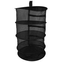 3X Herb Drying Net with Zippers Herb Dryer Mesh Tray Drying Rack Flowers Buds