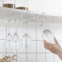 Glass Stand Inverted Storage Rack Under Wall Mount Cabinet Without Punch Manager Kitchen Tools