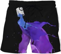 Mens Running Shorts Summer Fashion 3d Printing Mens Swim Shorts Trunks Shorts Pants