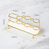 Non-slip Bathroom Storage Rack Diatomite Toothbrush Holder Toothpaste Iron Shelve Bath Organizer Water Absorbent Quick-drying