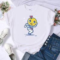 Mascot Print Tshirt Cotton Tshirt