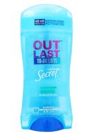 Secret Outlast Completely Clean Antiperspirant &amp; Deodorant Invisible Solid TO-DO LISTS  2.6 Oz ซีเครทสติ๊ก โรลออนระงับกลิ่นกาย  73 g.เนื้อเจลใส