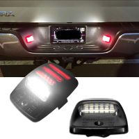 Car Luz LED Number License Plate Lights Backlight Lamp Neon Tube Bulbs For Toyota Tacoma 2005-2015 Tundra 2000-2013 Luce Targa