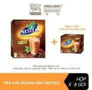 Trà sữa đường nâu Nestea 8 gói x 17g