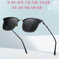 【LZ】✉๑ﺴ  Anti-Glare UV400 Myopia Sunglasses Men Polarized Fashion Colorful Lens Prescription Sun Glasses For Women 0 -0.5 -0.75 To -4.0