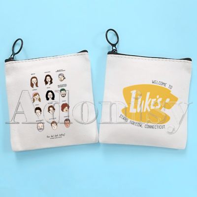 Gilmore Girls Korean Style Cartoon Printed Canvas Bag Design Canvas Simple and Fashionable Storage Bag