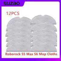 Accessories For XiaoMi 1S SDJQR01RR For Roborock S5 Max S50 S55 S6 Pure Vacuum Cleaner Parts Washable HEPA Cleaning Mop Cloth Vacuum Cleaners Accessor