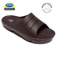 Scholl รองเท้าสกอลล์-บาสติ Basti รองเท้าแตะสวม สำหรับผู้ชายและผู้หญิง รองเท้าสุขภาพ Comfort Sandal เบา ทนทาน  Recovery Footwear รุ่น OOahh Neptune BROWN - Unisex