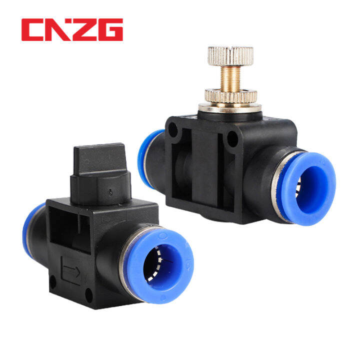 Throttle valve Fitting 4mm 6mm 8mm 10mm 12mm Pneumatic Push In Quick