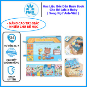 Học Liệu Bóc Dán Busy Book Cho Bé Lalala Baby Nhiều Chủ Đề Đa Dạng