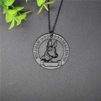 【CW】▣  New Belgian Malinois Medal Necklace Metal Pendant Dog