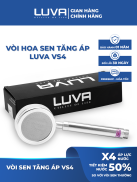 Vòi Hoa Sen Tăng Áp Luva VS4, Bảo Hành 1 Năm, Đổi Lỗi 30 Ngày