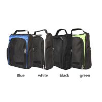 Golf Shoe Bag for Socks and Other Golf Accessories Zippered Shoe Carrier Bags