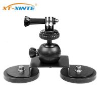 Suction Cup Magnetic Mount Tripod Adapter Ballhead Sucker Car Phone Holder for GoPro 10 9 8 7 6 Insta360 for osmo Action Camera