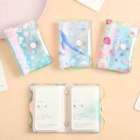 Hot Sale Ins Student Card Holder ID Storage Bag PVC Waterproof Girl Large Capacity 20 Slot Card Case