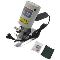 220V 200W 90mm Blade Electric Fabric Cutting Machine Leather Cut Device Cloth Cutter With Round Scissors