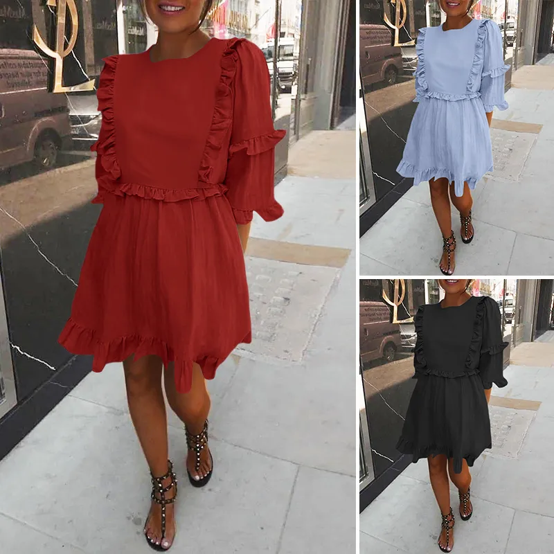 In the style, Dresses, Nwt Inthestyle Lorna Luxe Dress With Puff Sleeves