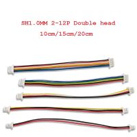 【hot】☸  5pcs JST 1.0mm wire and connector double-ended 28AWG 10cm/150cm/20cm 2P 4P 5P 6P 7P 8P 9P 10P 11P 12-pin