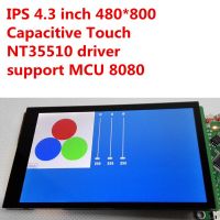 【✆New✆】 mxizg Ips มุมมองแบบเต็ม4.3นิ้วตัวต้านทานแบบโมดูลจอแสดงผลชนิด Lcd คาปาซิทีฟรองรับจอสัมผัส Cortex-m4บอร์ดอะแดปเตอร์ Arm9 Arm7