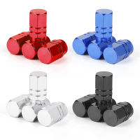 Auto Tire Valve Stem Caps Aluminum Tire Wheel Rims Stem Air Valve Caps Tyre Cover For Car Truck Tire Screw Dust Cover Airtight