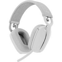 ⚡️สินค้า NEW⚡️Logitech (หูฟังเกมส์มิ่งไร้สาย) รุ่น Zone Vibe 100 Lightweight Wireless Headphone - Off White/Bluetooth v5.2(981-001220) ประกัน 1 ปีy Synnex