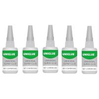 5X Uniglue Universal Super Glue Strong Plastic Glue For Resin Ceramic Metal Glass CNIM Hot  by Hs2023