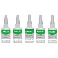 5X Uniglue Universal Super Glue Strong Plastic Glue For Resin Ceramic Metal Glass CNIM Hot Adhesives Tape