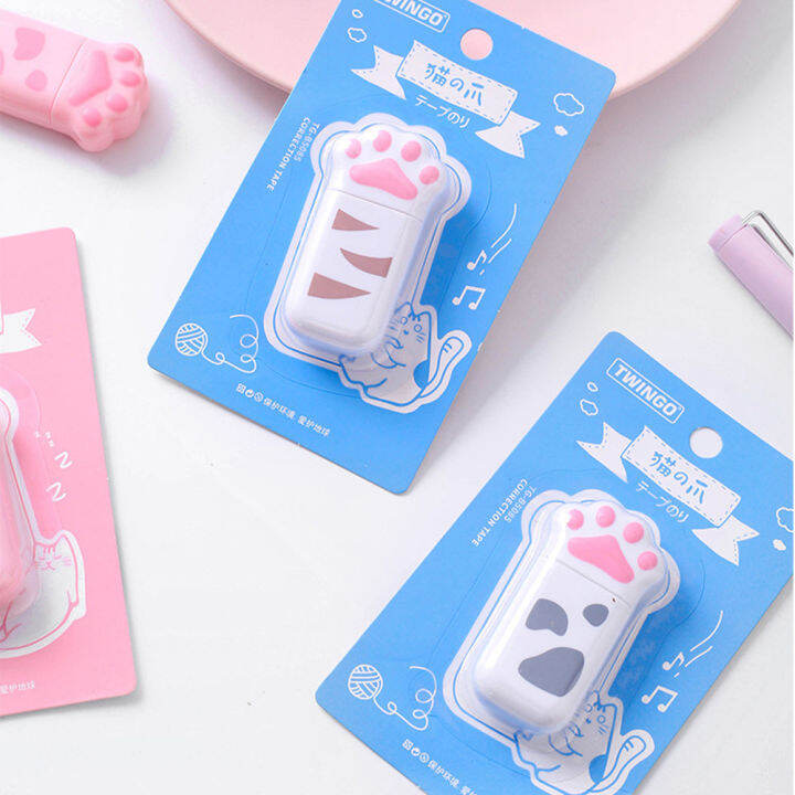 free-shipping-เทปการแก้ไขแบบพกพากรงเล็บแมว-twingo-kawaii-corrector-นักเรียนโรงเรียนสำนักงานเครื่องเขียน