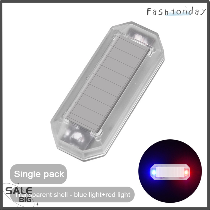 FD Legend Flash Sale Car Simulation AntiTheft Light, Solar Explosion Warning Light, Car Mounted