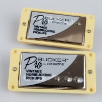 【Booming】 NXFDSIOZ ชุดของแท้มาตรฐาน Epi PRO กีต้าร์ไฟฟ้า Alnico Humbucker Pickup นิกเกิล/ฝาครอบ