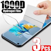 3Pcs Hydrogel Film For Huawei Mate 40 30 20 10 Pro Lite 20X Screen Protector For Huawei P40 P30 Lite E Pro Film Full Protector