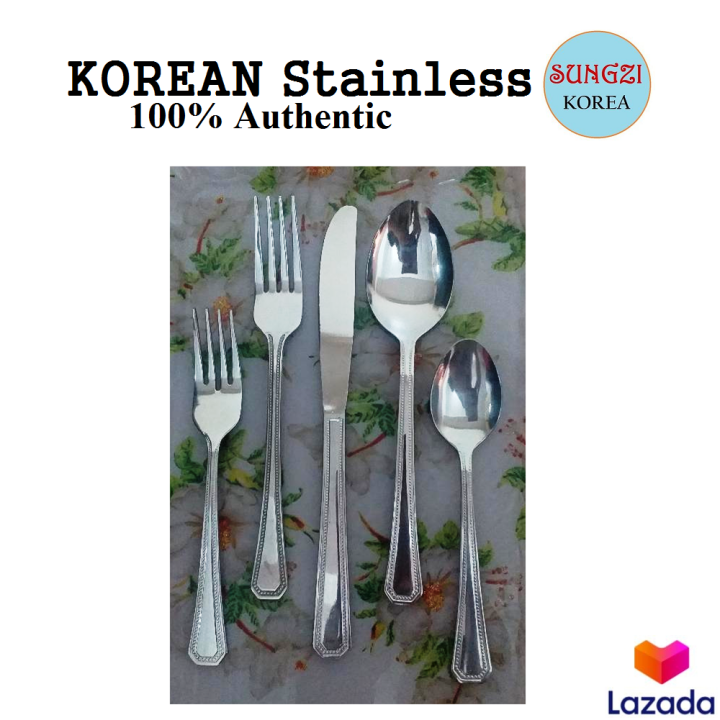 KOREAN STAINLESS Flatware Lazada PH