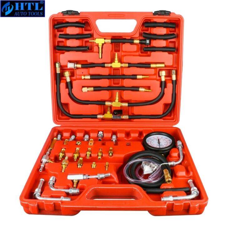 Thai Tu 443 Deluxe Manometer Fuel Pressure Gauge Engine Testing Kit Fuel Injection Pump Tester 2794