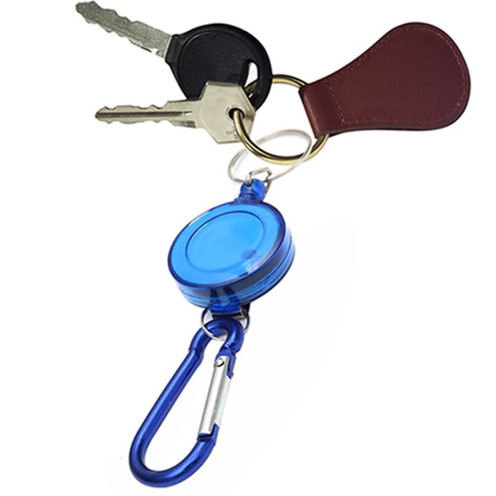 1pc-multifunctional-multi-color-roll-retractable-keychain-rope-bag-recoil-id-card-holder-keyring-key-chain-steel-cord