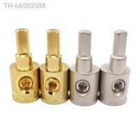 ☁☌ 1pc Car Audio 0GA 4GA 8GA Power Ground Wire Car Audio Modified Power Amplifier Pure Copper Terminal Connector