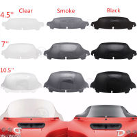 BlackeClear4.5 7"10.5 Windshield Fairing Windscreen Cover For Harley Electra Street Glide Touring 2014-up 2015-2019