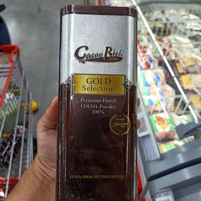 อาหารนำเข้า🌀 Cocoa Powder Coocao Rich Gold Selection Seal 400g