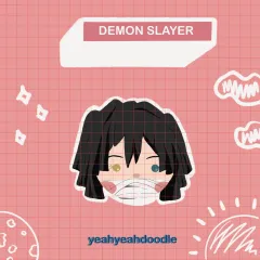 Stickers Zenitsu - Demon Slayer - Daëlys Art